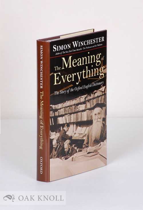 【古本】 The Meaning of Everything (The Meaning of Everything: The Story of the Oxford English Dictionary) - Simon Winchester (Oxford University Press) 【紙書籍】 9780965499637