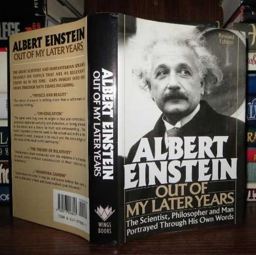  Albert Einstein: Out of My Later Years - Albert Einstein (Gramercy)  9780517093801