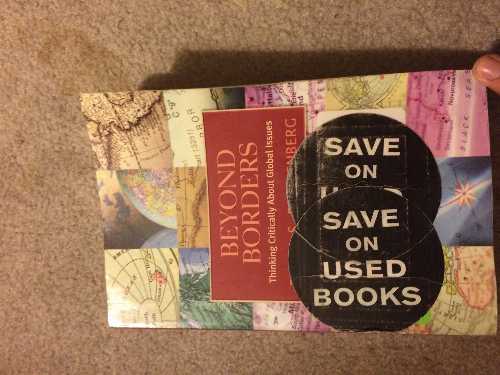  Beyond Borders: Thinking Critically about Global Issues - Paula S Rothenberg (Worth Publishers)  9780716773894
