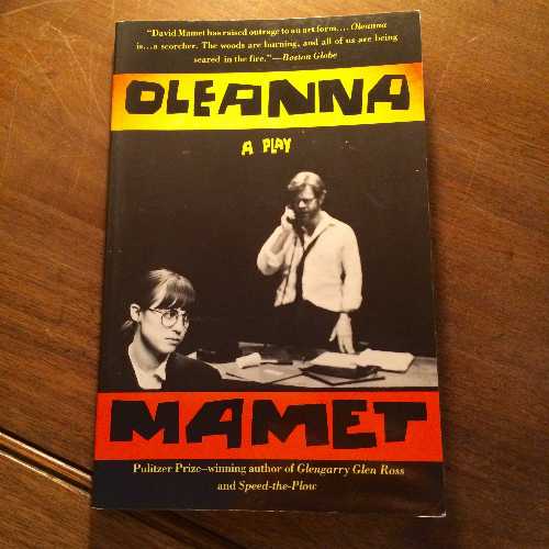  Oleanna: A Play - David Mamet (Pantheon Books)  9780679424116