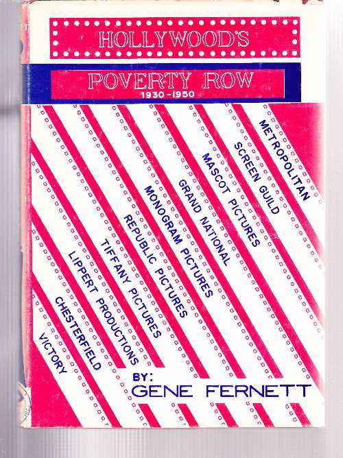 乐天商城 - 【古本】 Hollywood's Poverty Row - Gene Fernett (Coral Reef Publications) 【紙書籍】 0914042017