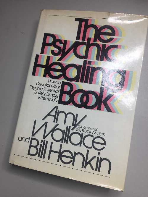 【古本】 Psychic Healing Book - Amy Wallace (Delacorte Press) 【紙書籍】 0440071941