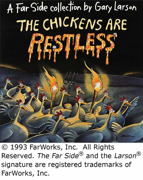  Chickens Are Restless, 19 (Original) - Gary Larson (Andrews McMeel Publishing)  9780836217179
