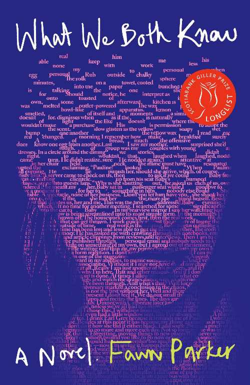  What We Both Know - Fawn Parker (McClelland & Stewart)  9780771096730