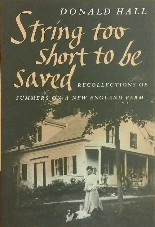  String too short to be saved - Donald Hall (Nonpareil)  087923282X