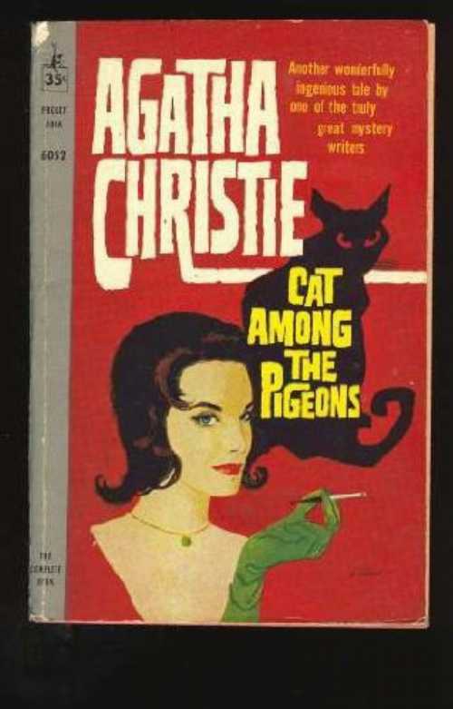 【古本】 Cat Among the Pigeons - Agatha Christie (Pocket Books) 【紙書籍】 0671777041