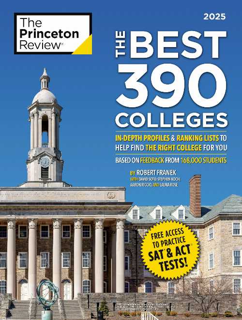 【古本】 Best 390 Colleges, 2025: In-Depth Profiles & Ranking Lists to Help Find the Right College for You - The Princeton Review (Princeton Review) 【紙書籍】 9780593517505