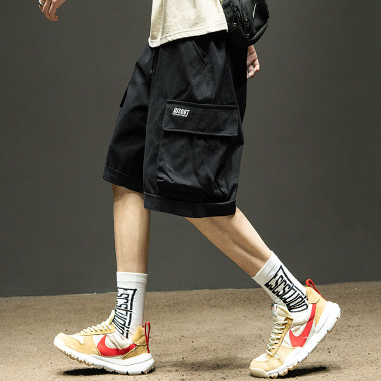 カーゴパンツ ショーパン キャンプ ハーフパンツ メンズ ゆったり 夏 膝丈 5分丈 多ポケット クロップドパンツ ハーフパンツ 大きいサイズ 薄手 全3色 ベージュ アウトドア 黒 カーキ 短パン 綿 ズボン カジュアル route39--10002227 Route39 サンプル画像2