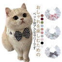 猫 首輪 おしゃれ リボン ネクタイ 軽い 白 レース 花嫁 可愛い 猫首輪 猫用 ネコ リボン レース かわいい アクセサリー 猫用 ペット用品 軽い おしゃ...