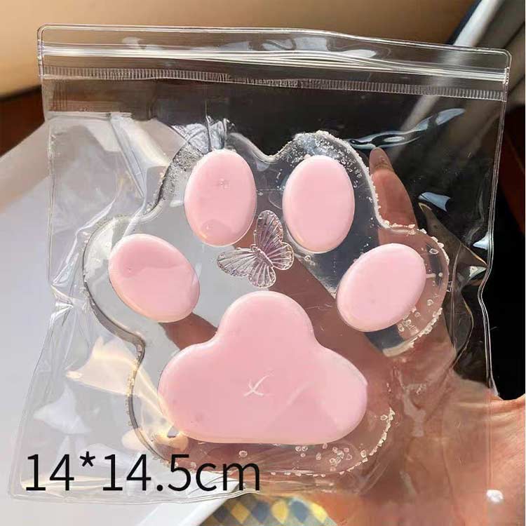 猫の手 fidget 14cm 大きな肉球 スクイーズボール 2点セット ボール TPR 巨大 特大...