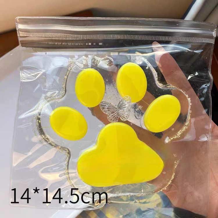 猫の手 fidget 14cm 大きな肉球 スクイーズボール 2点セット ボール TPR 巨大 特大...