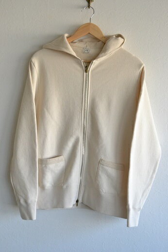 LOOP＆WEFT(ループアンドウエフト)〜LRP1006 FULL ZIP PARKA IVORY〜