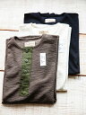 yzMATTSONS'(}bg\Y)`SLAB KNIT HENLEY NECK T-SHIRTS`