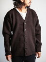 yzNasngwam(iXO)`YARD CARDIGAN EX BROWN`