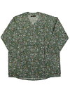 yzNASNGWAM(iXO)`VAGRANT SHIRTS FLOWER BLUE`