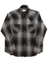 yzA puzzling home(pYOz[)`OMBLECHECK WESTERN SHIRTS`