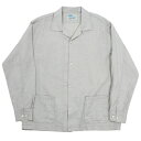 yzWORKERS([J[Y)`Open Collar Shirt, Snow Linen`