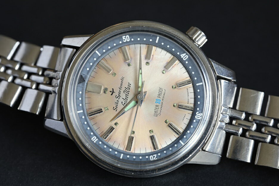 【送料無料】SEIKO(セイコー)〜60 039 s Sportsmatic Silver Wave Cal.2451〜