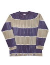 【送料無料】DUBBLE WORKS(ダブルワークス)〜Tye Dye BORDER L/S〜