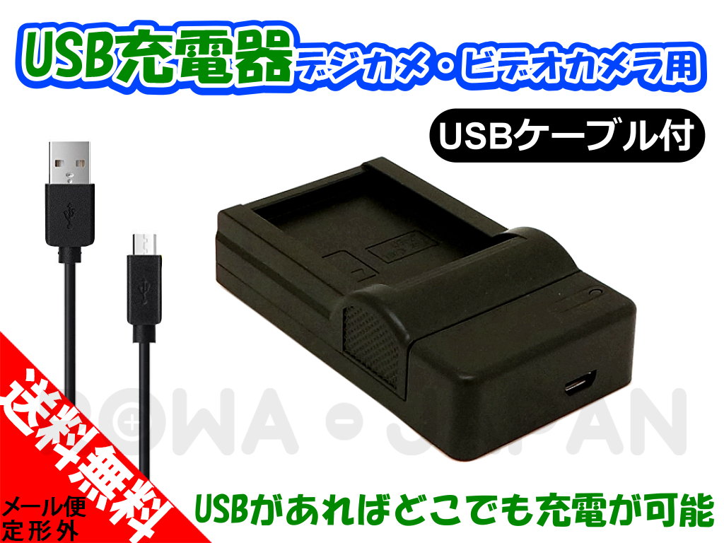 【超軽量】パナソニック対応 VW-BC10-K 互換 USB充電器