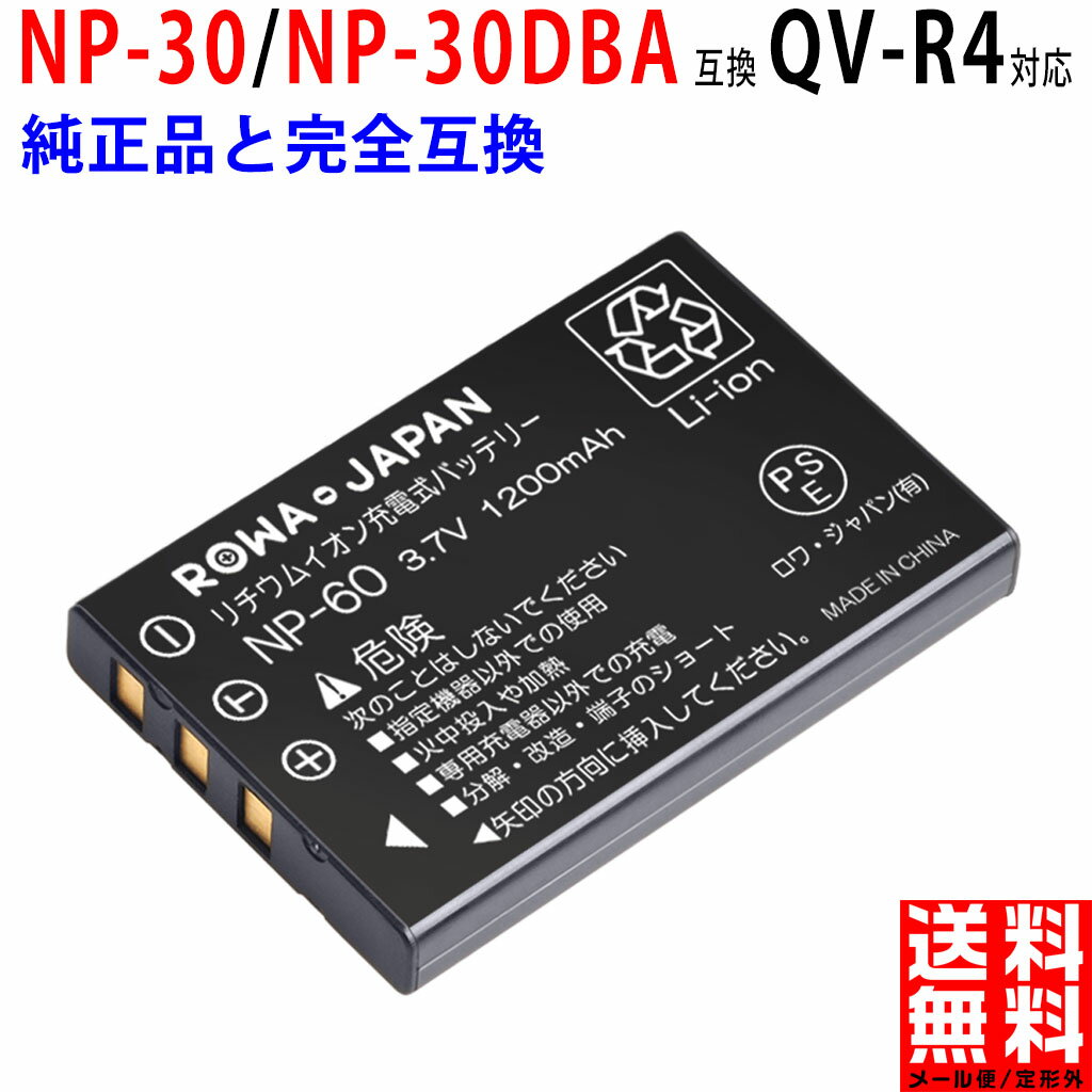 CASIO対応 NP-30 / NP-30DBA 互換 バッテリ