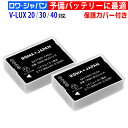 【2個セット】ライカ対応 V-LUX 20 30 40 互換 バッテリー PSE基準検品