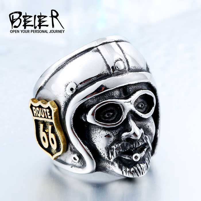 【送料無料】 リング 指輪 メンズ ステンレス ライダー サージカルステンレス ステンレスリング 男性 ..