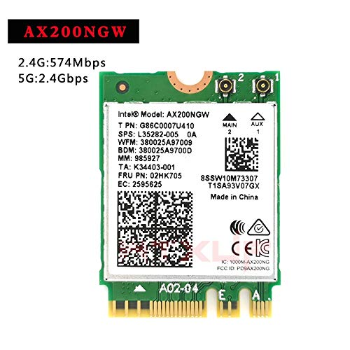 MU-MIMO AX200 AC AX200 Ngff WiFiカード AX200NGW M.2 N ...