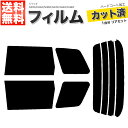 カーフィルム カット済み リアセット シャリオ N33W N34W N38W N43W N44W N48W スモークフィルム