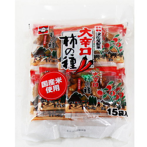 浪花屋製菓 大辛口 柿の種(徳用袋)　210g×2袋