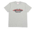 Royalwest ロイヤルウエスト Tシャツ 半袖 S/S Ferrari 328 GTS SHORT SLEEVE TEE CALIFORNIA フェラーリ 328 GTS メンズ ショートスリーブ（グレー）