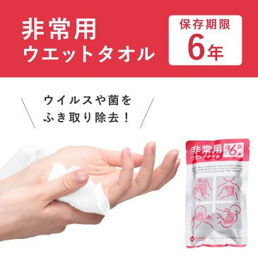非常用ウエットタオル 5枚セット 26×26cm 綿100% 日本製 | 除菌シート ノンアルコール 防災グッズ タオル 除菌タオル アルコールフリー ウェットタオル ウェットシート おしぼりタオル おしぼり ハンドタオル 白 ウィルス対策 ウイルス対策 防災 災害用 ウエット 長期保存