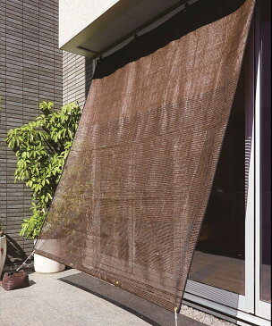 日よけ シェード 4段階スリットシェード 2m ×2m ワタナベ工業 | オーニング 日除けシェード 屋外 日除け 日差し 目隠し 遮光 ベランダ バルコニー サンシェード すだれ よしず 窓 省エネ UVカット 紫外線 日よけシェード 目かくし 風 スクリーン 遮熱 日差しよけ 暑さ対策