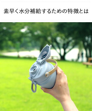 ステンレスボトル ストレートドリンク1.0L マットブルーグレー | 1リットル 水筒 おしゃれ 大人 スポーツジャグ ジャグ 1l 直飲み スポーツ ステンレス すいとう マイボトル ボトル 持ち手 アウトドア ステンレスジャグ スポーツボトル 部活 レディース かわいい 可愛い