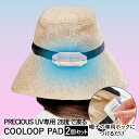 【 ポイント5倍 5/23(金)20:00〜5/27(火)1:59まで 】帽子に取り付ける COOLOOP PAD 2個セット コジット | 帽子 ひんやり効果...