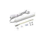 LED蛍光灯 20W形 器具一体型LED蛍光灯 T5 LED 直管 9W led 6000K-6500K 昼光色 天井照明 バーライト ベースライト 60cm 蛍光灯器具セット led照明 工事不要 軽量 連結コード付属 スイッチ付き【1本入り】