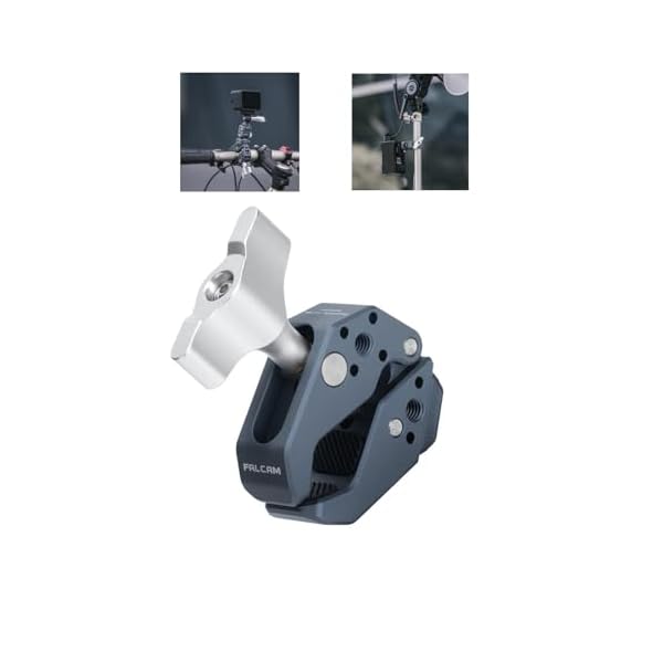 スーパークランプは安定性と耐久性を確保し、写真家のための素早い取り付けと取り外しが可能なカメラア..