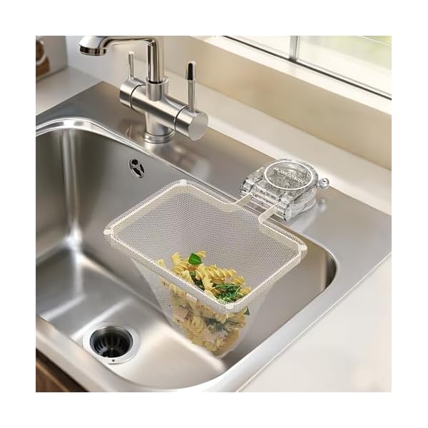 三角コーナー いらず 強力吸盤 サンカクコーナー水切りネット ホルダー シンク ゴミ受け キッチン 生ゴミ処理 水切りネット 50枚付き