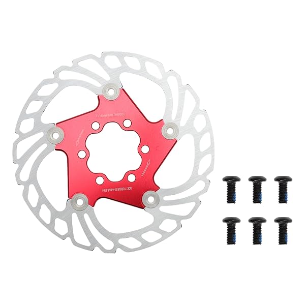 ディスクブレーキ ディスクローター 自転車 6ボルト 1セット マウンテンバイク/ロードバイク/E-bike対..