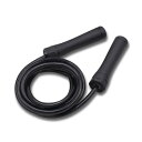 縄跳び トレーニング用 大人用 なわとび ヘビー 直径1cm ボクシング 全長3m ダイエット (ブラック-ALL BLACK)