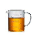 耐熱ガラス計量カップ メジャーカップ ワイド 耐熱ガラス 取っ手付 マル350ml