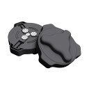 【2023新しいアップグレード】缶切り 缶オープナー 回転式 日本ビールの缶にぴったり 安全 滑らかなエッジで手を痛めない 4.8〜8.5cmの缶に適用 (ブラ...