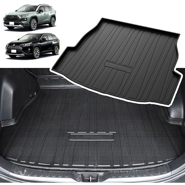 新型 RAV4 50系 ラゲッジマット トランクマット 耐汚れ RAV4 カーゴマット トランクマット RAV4 3Dラゲージトレイ TPE素材 ラゲッジマット RAV4 50系 2019.4〜 RAV4 50系 ラゲッジマット 防水 カーゴマット