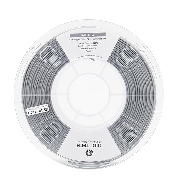 【送料無料】PAHT-GFフィラメント1.75 mm 1 Kg、3Dプリンタフィラメント、グレー、高い機械的特性、耐..