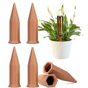 【送料無料】自動水やり 植物 自動給水器 6個セット 留守 水やり ペットボトル 陶器 簡単 5〜7日給水 水やり楽だぞぅ 旅行 出張 長期留守水やり 自動 水...