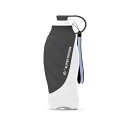 【送料無料】ペット用 ウォーターボトル 携帯型 給水器 犬 水 マナーボトル イヌ 水飲み器 散歩 付き 反射ストラップ 猫犬共用 580ml 耐漏れ シリコン+ABS製 グレー 青 緑 オレンジ(4色) (グレー)