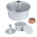 【送料無料】シフォンケーキ 型 17cm アルミ シフォンランキング 熱伝導が良い シフォンケーキ型 底取れ式 シフォン 製菓道具 シフォン型 シフォン ミニ ...