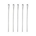 【送料無料】マドラー ロングスプーン 5本セット 18-8ステンレス製 長22cm 長いスプーン シルバー パフェ バースプーン