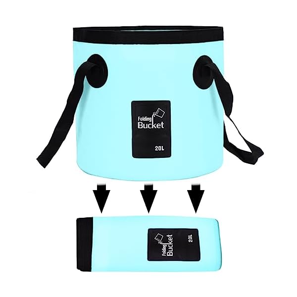 【送料無料】折りたたみ式 バケツ,大容量 12L 20L バケツ 釣り用 生活用品 掃除 洗濯 旅行 アウトドア 車載 洗車 バケツ 多機能 コンパクト 持ち運...