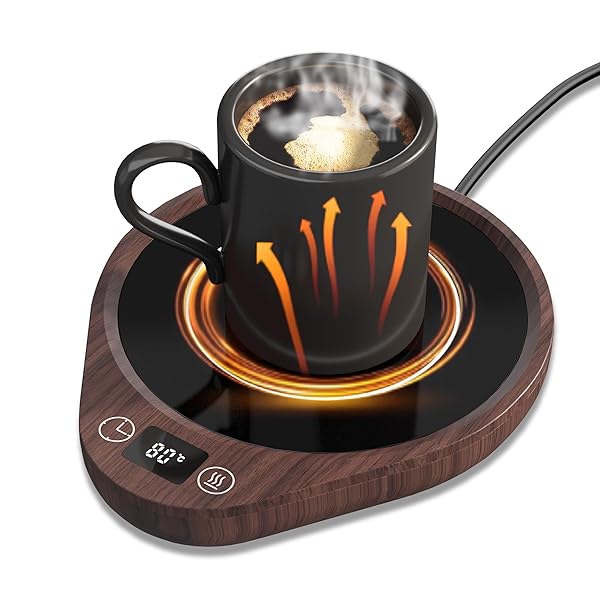 【送料無料】カップウォーマー【大容量の容器も使用可能】コーヒー保温コースター マグカップウォーマー  ...